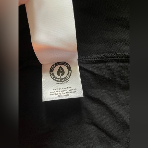 New Everlane Women Black V Neck Tee Shirt Size XXS - Picture 6 of 6